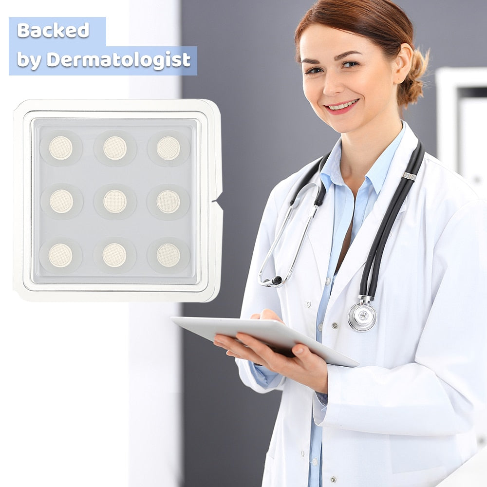 9pcs Translucent Microneedle