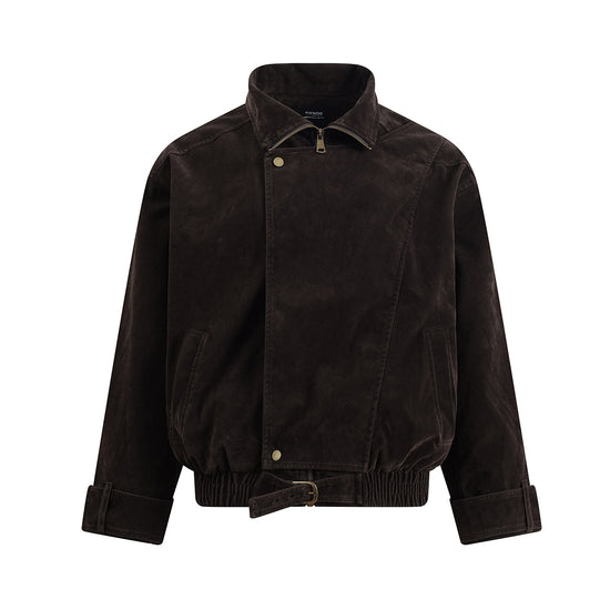 Suede cotton clothing