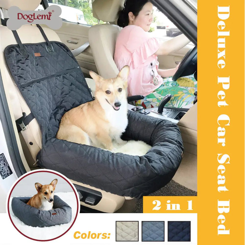 New Multifunctional Pet Car Bed with Thick Cushion - ShopRight ProcessNew Multifunctional Pet Car Bed with Thick Cushion